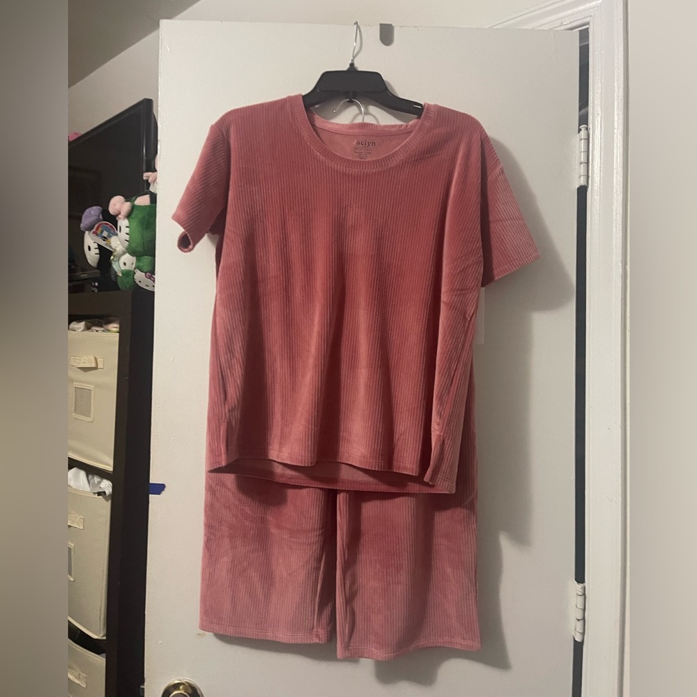 Cozy Rose Mauve Pajama Set